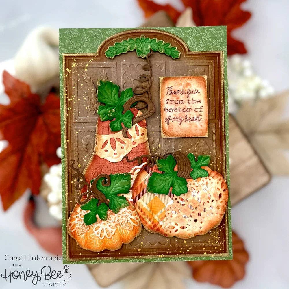 Lovely Layers: Boho Pumpkins Honey Cuts