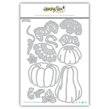 Lovely Layers: Boho Pumpkins Honey Cuts