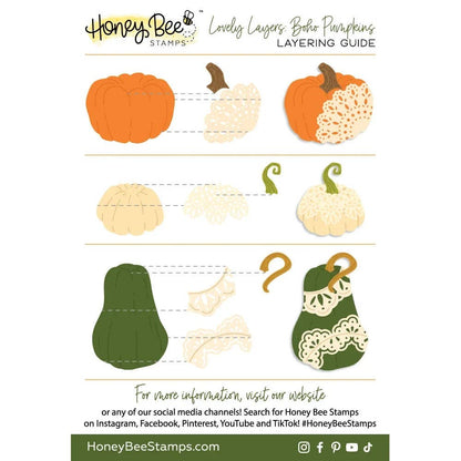 Lovely Layers: Boho Pumpkins Honey Cuts