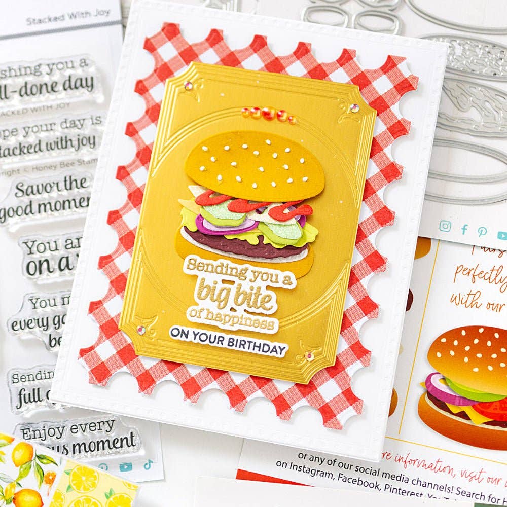 Lovely Layers: Hamburger Honey Cuts