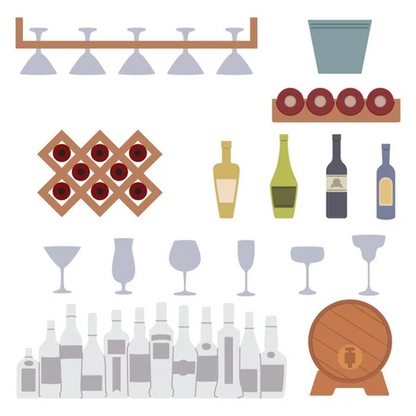 Lovely Layers: Hoosier Cabinet Wet Bar Add-on Honey Cuts