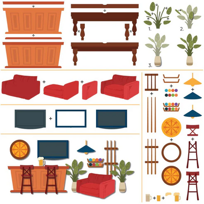 Lovely Layers: Mancave Honey Cuts