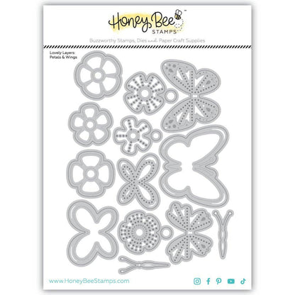 Lovely Layers: Petals & Wings Honey Cuts