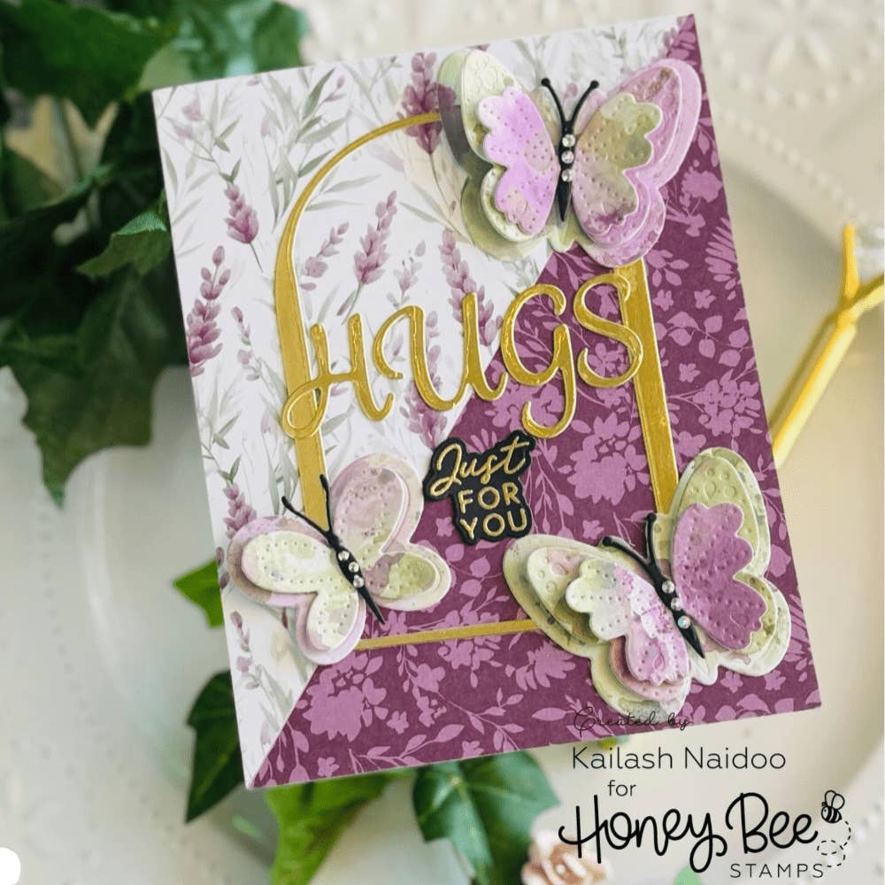 Lovely Layers: Petals & Wings Honey Cuts
