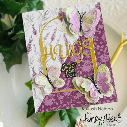 Lovely Layers: Petals & Wings Honey Cuts