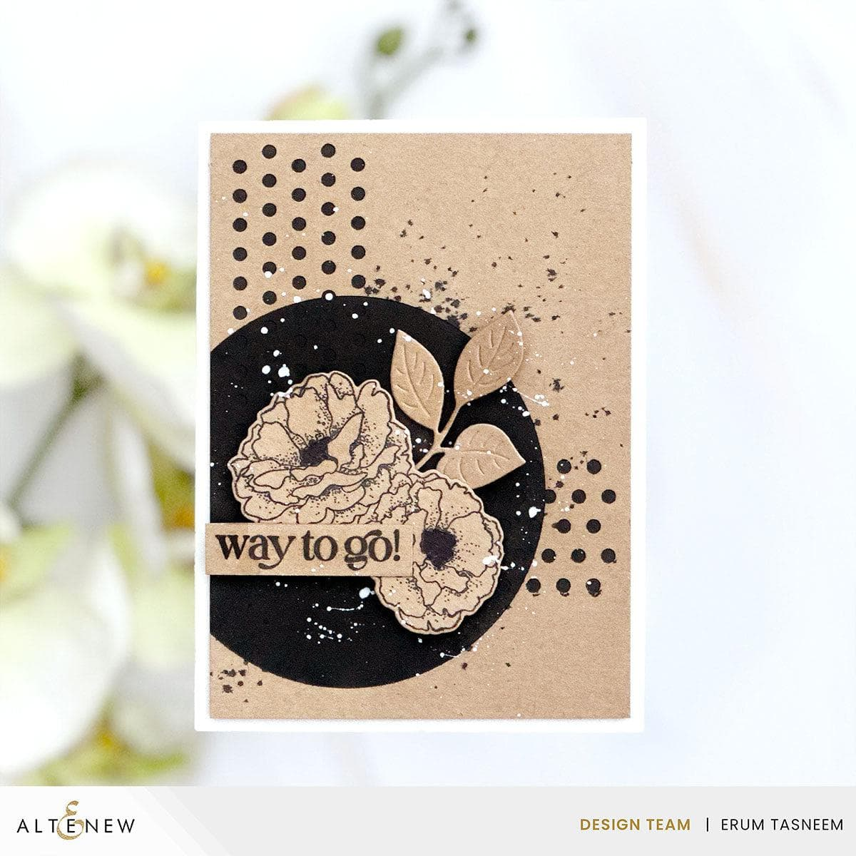 Mini Delight: A Floral Congrats Stamp & Dies