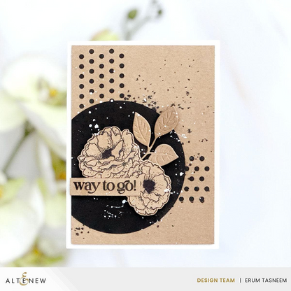 Mini Delight: A Floral Congrats Stamp & Dies