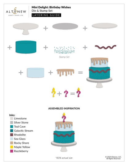 Mini Delight: Birthday Wishes Stamp & Dies 