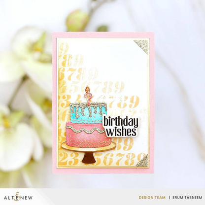 Mini Delight: Birthday Wishes Stamp & Dies 