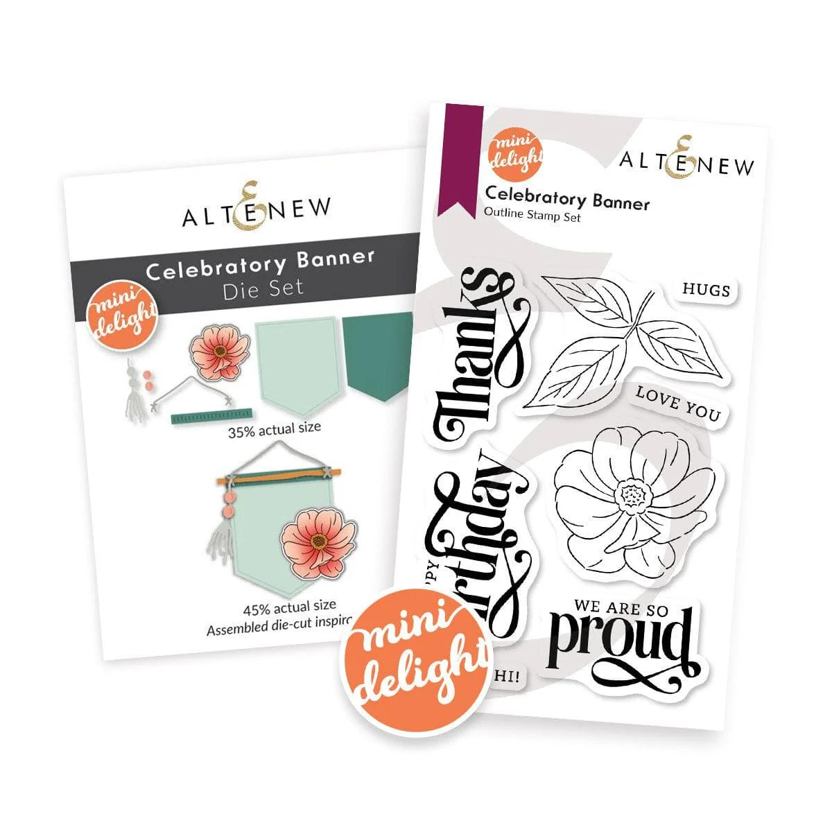 Mini Delight: Celebratory Banner Stamp & Dies 