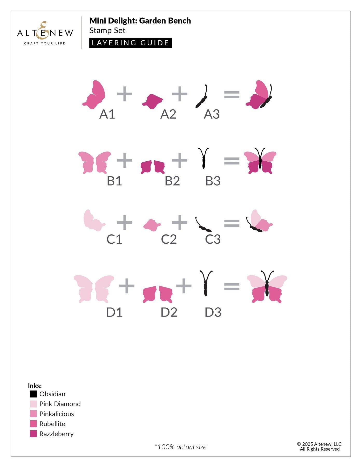 Mini Delight: Garden Bench Stamp & Dies