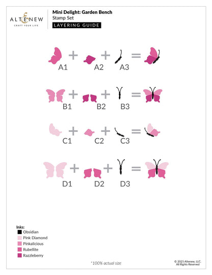 Mini Delight: Garden Bench Stamp & Dies