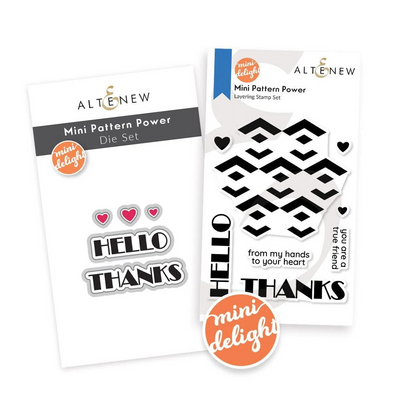 Mini Delight: Mini Pattern Power Stamp & Dies 