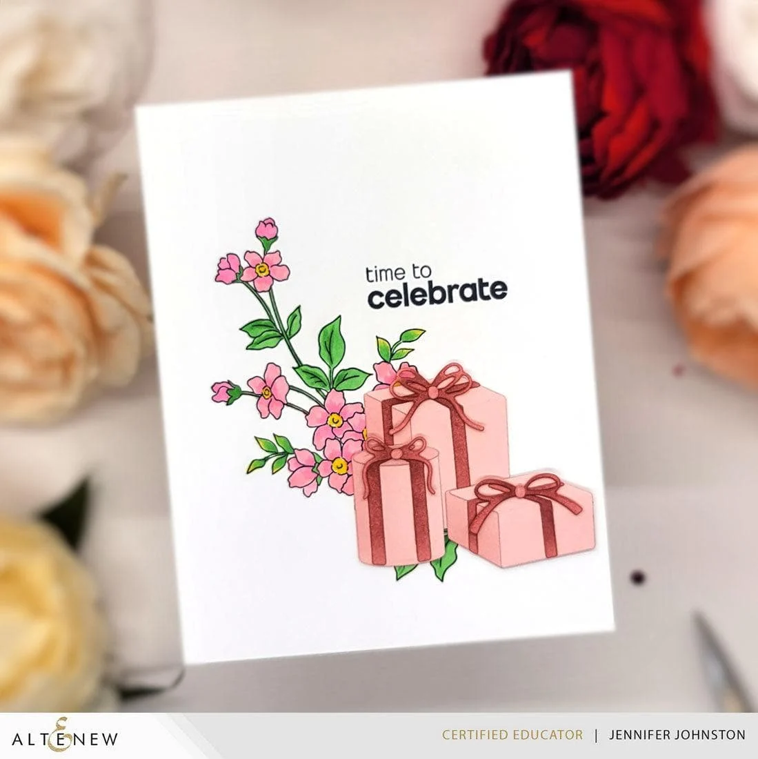 Mini Delight: Time to Celebrate Stamp & Dies