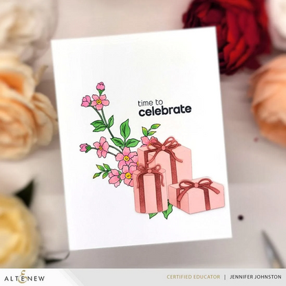 Mini Delight: Time to Celebrate Stamp & Dies