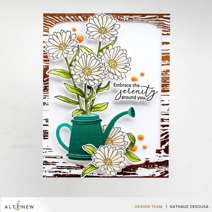 Mini Delight: Watering Daisies Stamp & Die
