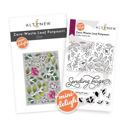 Mini Delight: Zero-Waste Leaf Potpourri Stamp & Die