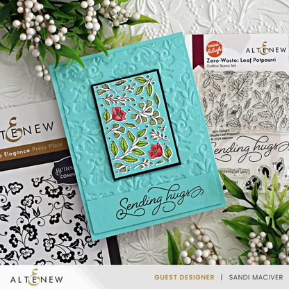 Mini Delight: Zero-Waste Leaf Potpourri Stamp & Die