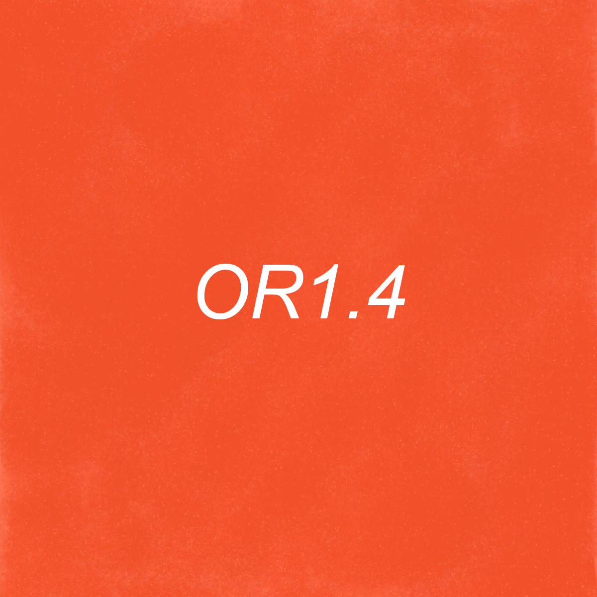 Brush Half Marker OR1.4 Pumpkin