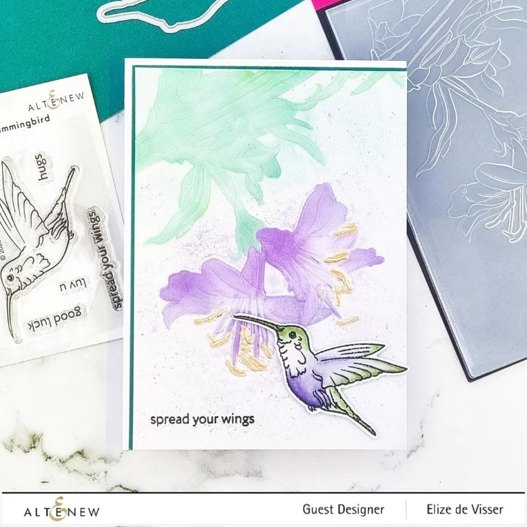 Happy Hummingbird Stamp Set