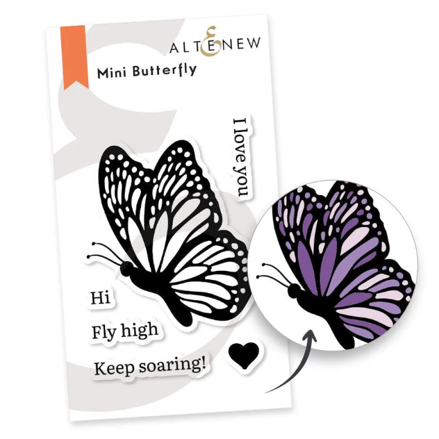 Mini Butterfly Stamp Set 