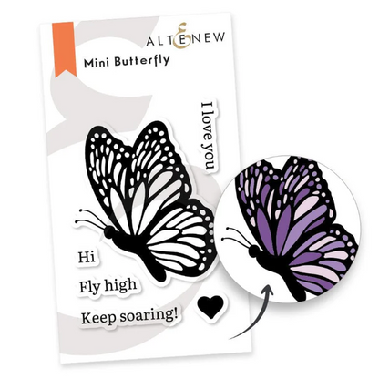 Mini Butterfly Stamp Set 