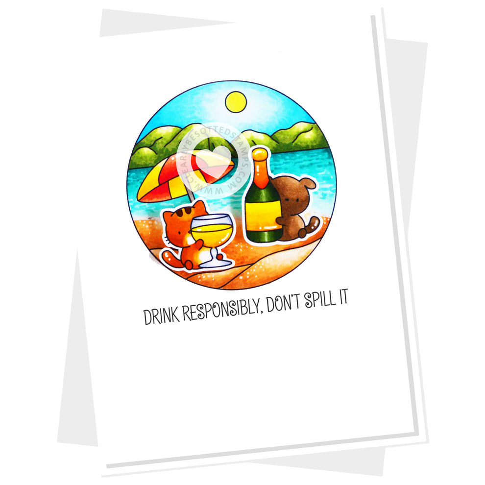 Tiny Tipples Stamp Set