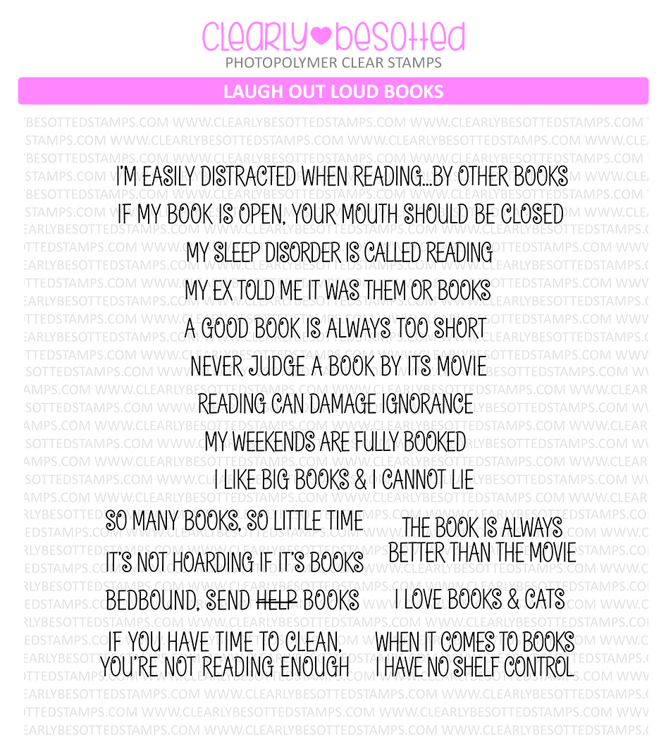 Laugh Out Loud Books Stamp Set