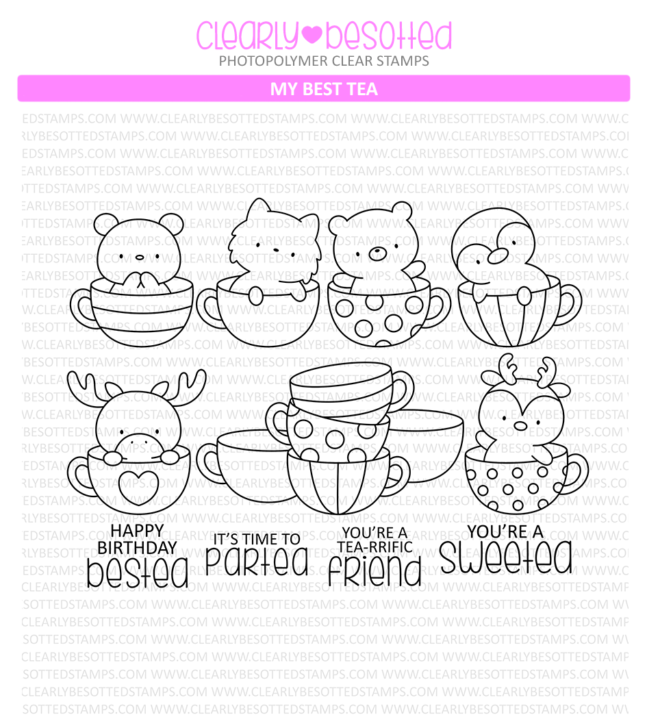 My Best Tea Stamp Set