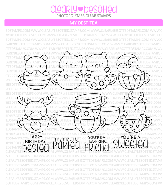 My Best Tea Stamp Set
