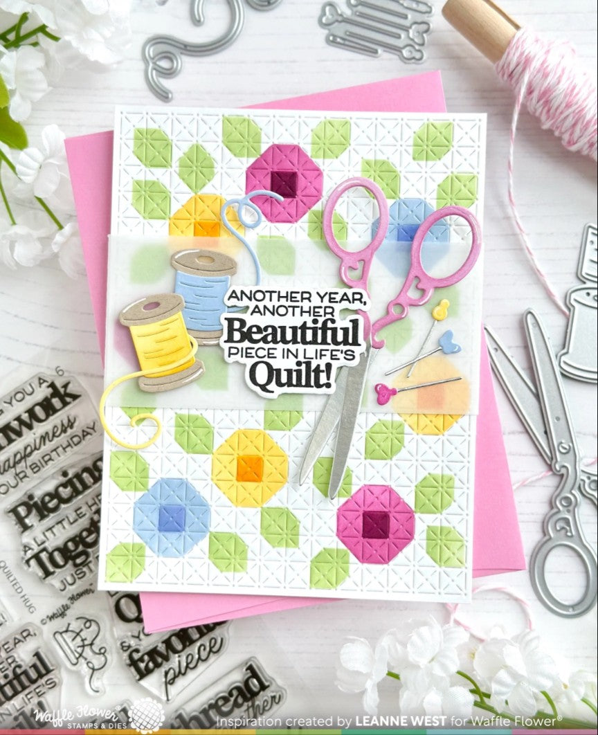Quilted Hugs Sentiments Stamp Set