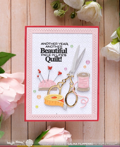 Quilted Hugs Sentiments Stamp Set