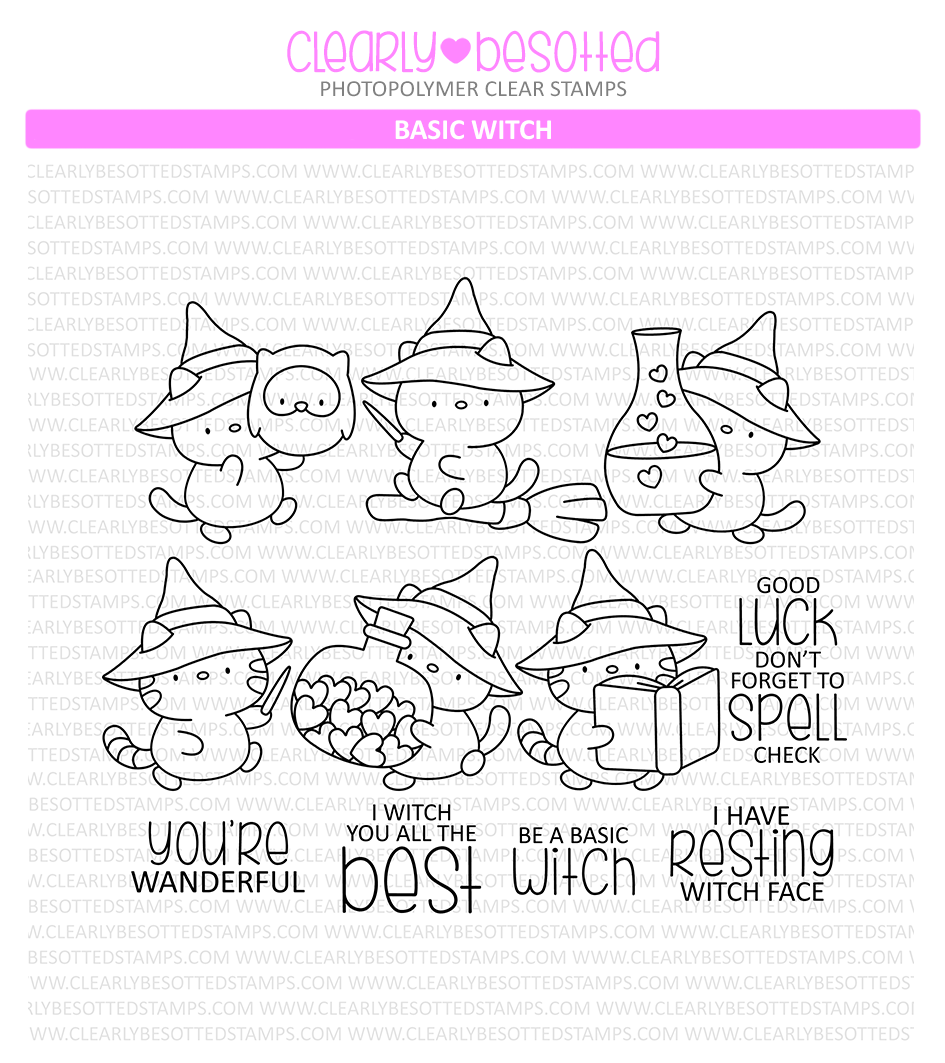 Basic Witch Stamp Set