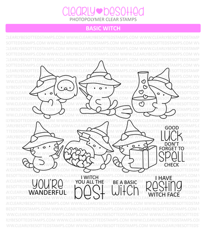 Basic Witch Stamp Set