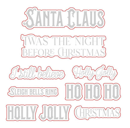 Holly Jolly Background Honey Cuts