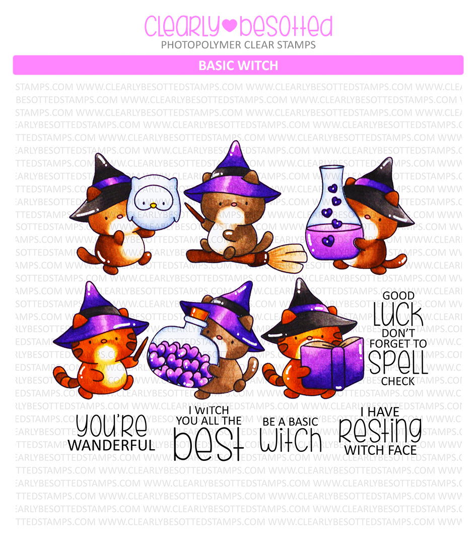 Basic Witch Stamp Set