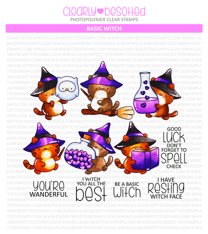 Basic Witch Stamp Set