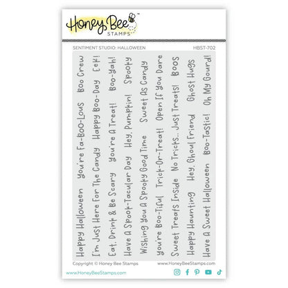 Sentiment Studio: Halloween Stamp Set