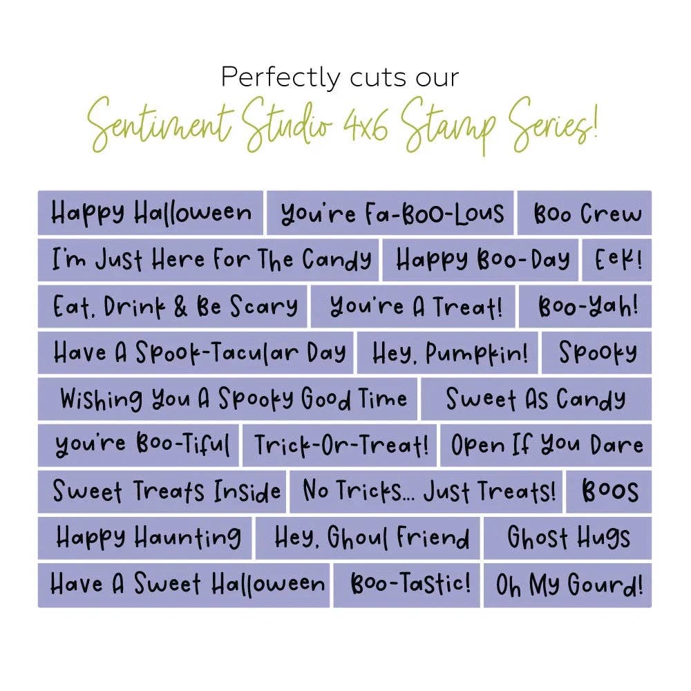 Sentiment Studio: Halloween Stamp Set