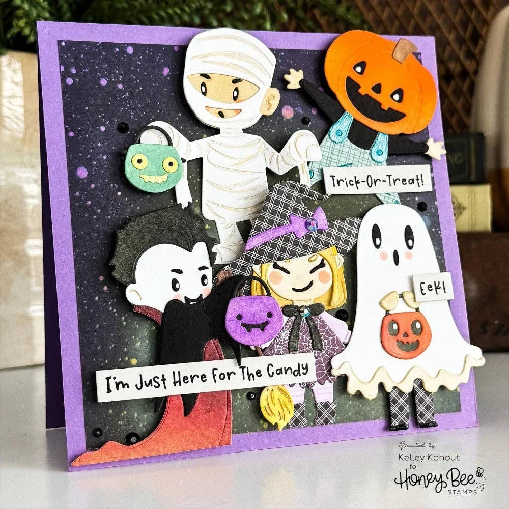 Sentiment Studio: Halloween Stamp Set