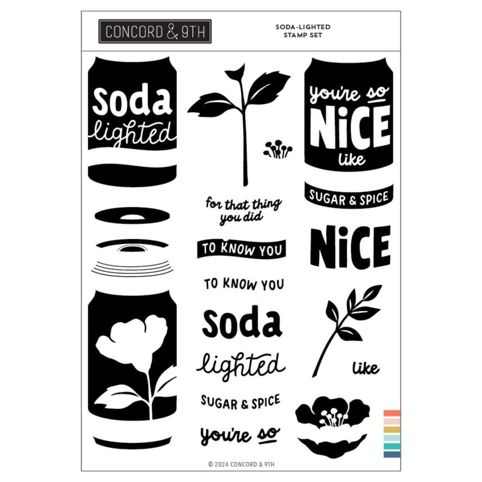 Soda-Lighted Stamp Set