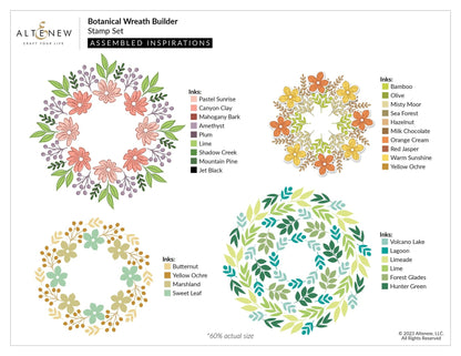 Botanical Wreath Builder Dies