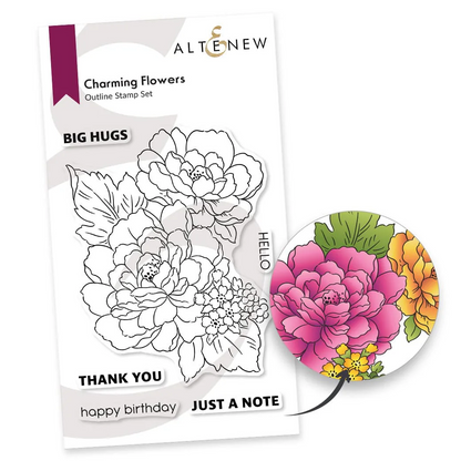 Charming Flowers Stamp Set 