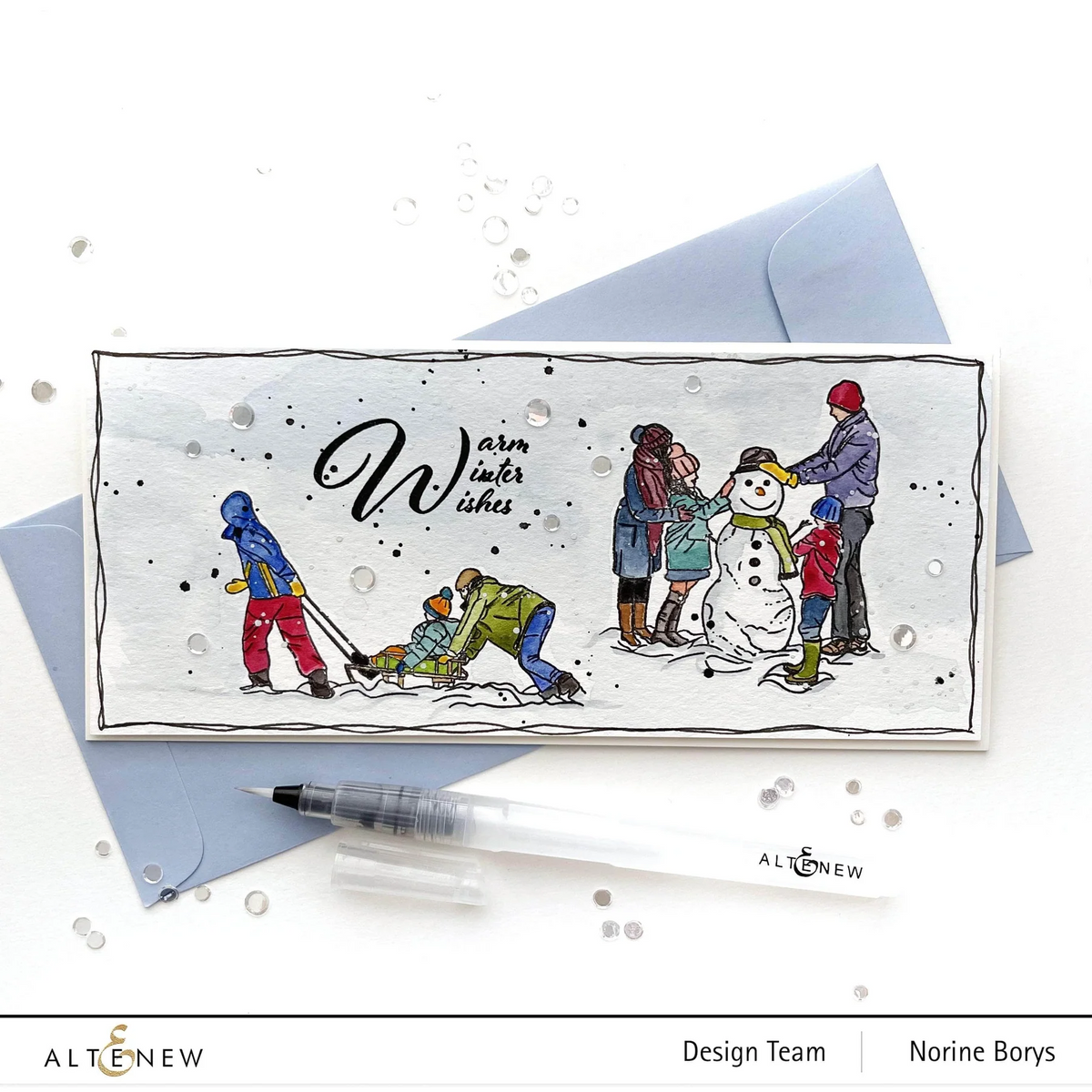 Cozy Winter Vibes Stamp Set