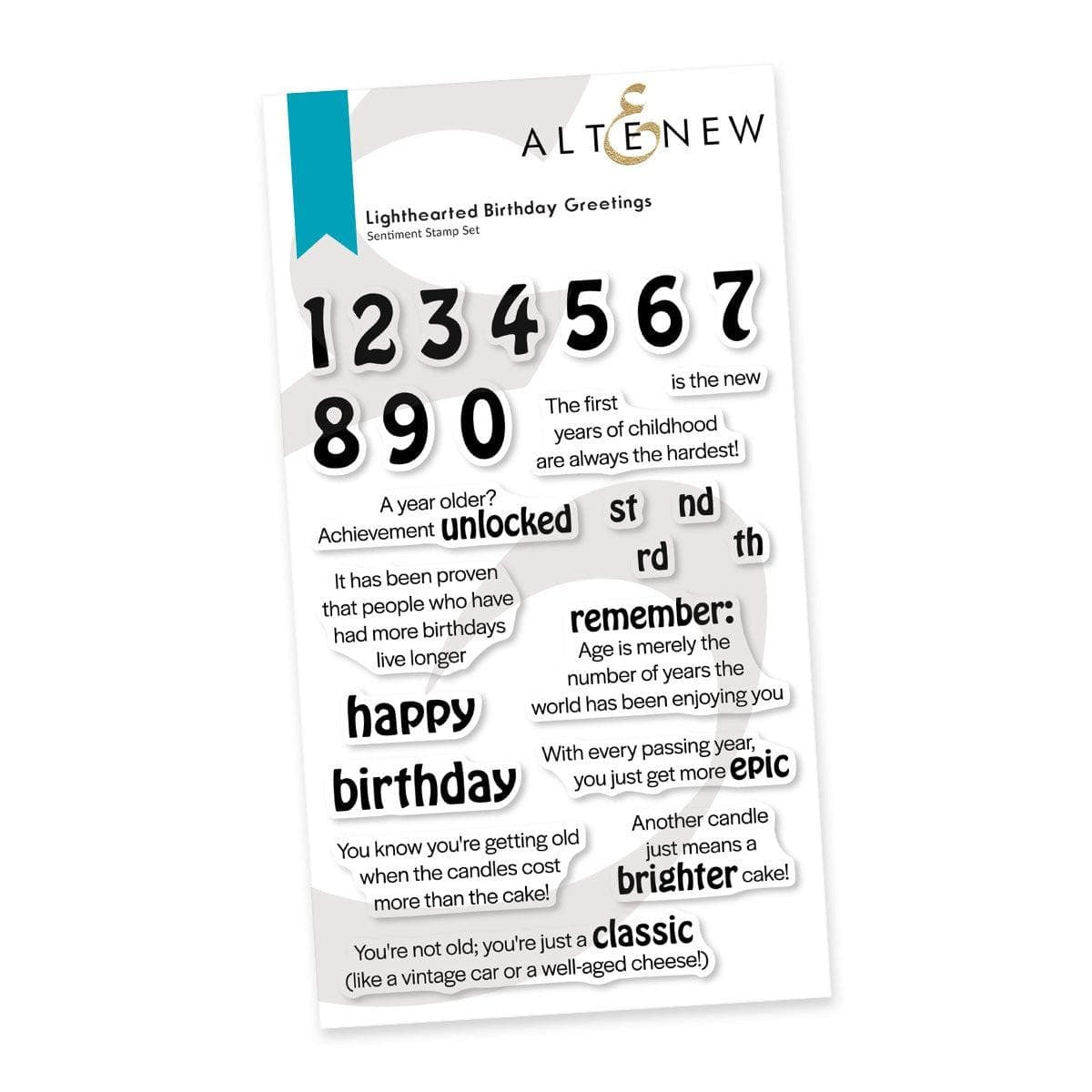 Lighthearted Birthday Greetings Stamp Set