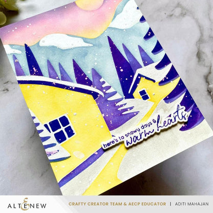 Sleigh Ride Greetings Dies 