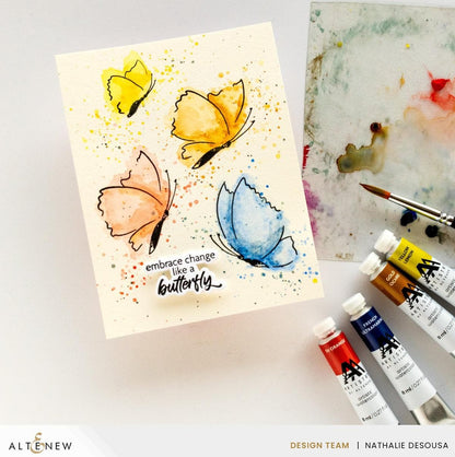 Stamp & Paint: Butterflies Stamp Set