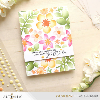 Tranquil Greetings Stamp Set