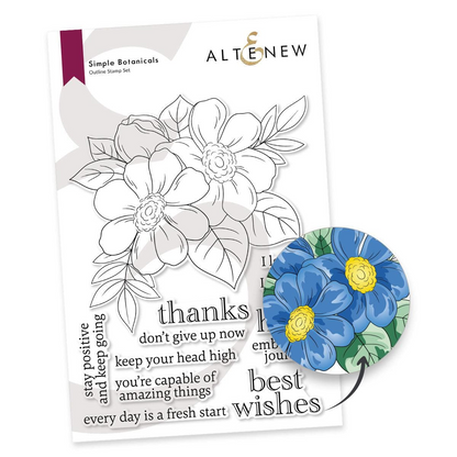 Simple Botanicals Stamp Set
