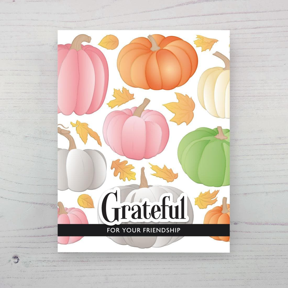 One-Go: Sweet Pumpkins Embossing Folder